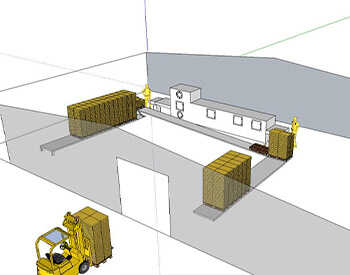 Industriebehälter Waschanlage